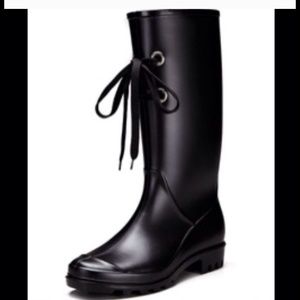 Dav Black Rainboots